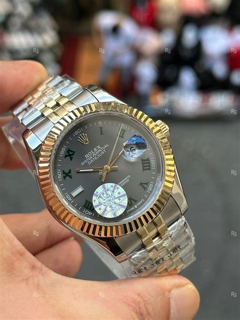 Rolex Datejust Wimbledon Oyster Kordon Two Tone Gri Kadran