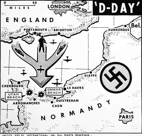 day invasion map