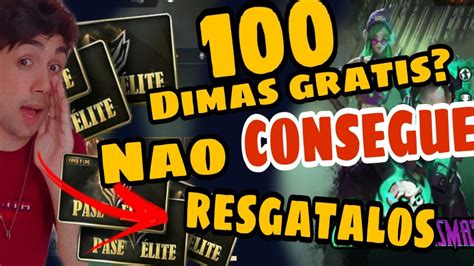 Nao Consegue Resgatar Os Dimas Do Passe Como Consigo Pegar Os