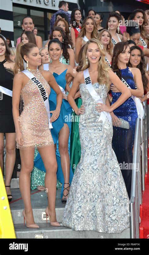 Las Vegas Nevada Usa Th Dec Miss Universe Contestants