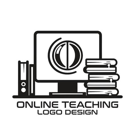 Premium Vector Online Teaching Vector Logo Design