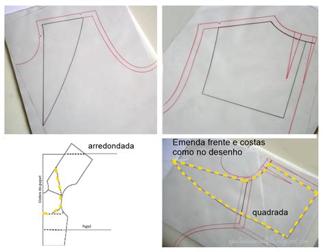 Aprenda passo a passo a fazer uma gola marinheiro Agulha de ouro Ateliê