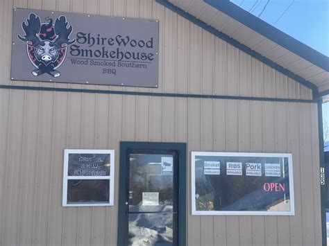 ShireWood SmokeHouse BBQ Houlton ME 04730 Menu Reviews Hours