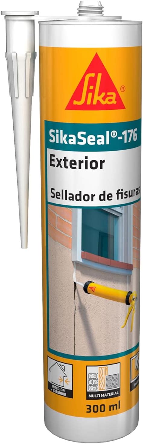 Sika Sellador De Fisuras Sikaseal Exterior Blanco Sellador