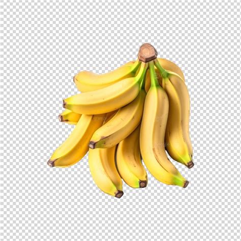 Premium Psd A Bunch Of Bananas