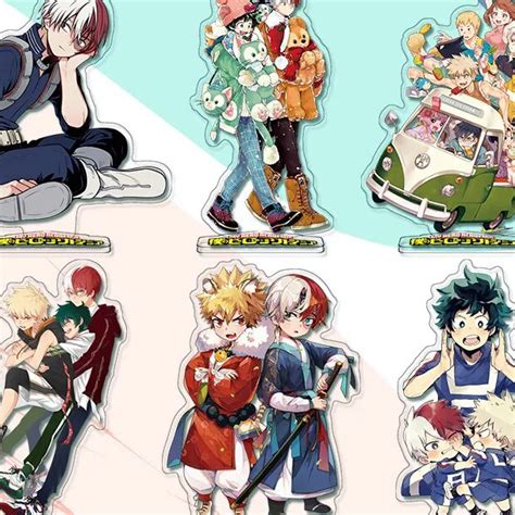 Mô hình Standee Hot Japanese Anime Học viện anh hùng cvc My Hero Academia Phụ kiện trang trí để