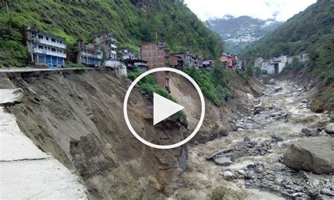 Bhotekoshi River Flood Sweeps Away 25 Houses Taja Sansar