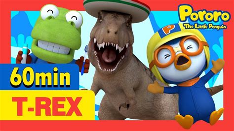 T Rex Songs Compilation And More L Dinosaur Song For Kids L Pororo