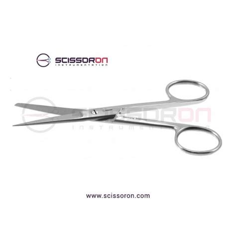 Operating Scissor Straight Blades Sharp Blunt Ends