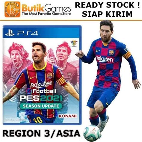 Jual Pes 2021 Ps4 Pes2021 Pes 21 Ps4 Region 3 Di Seller Butikgames