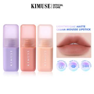 KIMUSE Lightweight Matte Velvet Lip Gloss Waterproof And Long Lasting