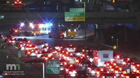 4 Vehicle Crash On I 94 Near Downtown Minneapolis Blocked All Lanes Saturday Night 5