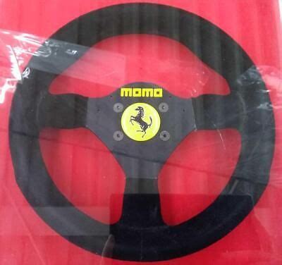 Ferrari Steering Wheel Momo F Ferrari Ebay In Steering Wheel