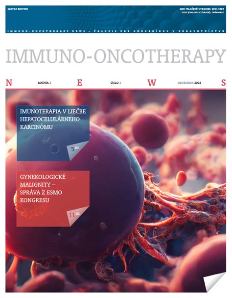 Immuno Oncotherapy News 2 2023 Slovak Edition Library World MedNet