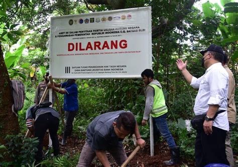 Satgas BLBI Sita Dua Aset Milik Trijono Gondokusumo Di Jakarta Selatan