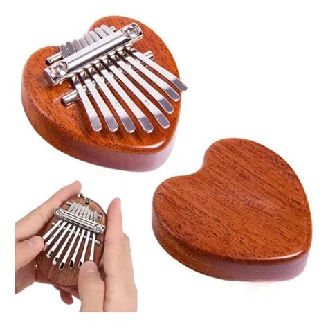 8 Teclas Portátil Kalimba Instrumento Musical Piano Pulgar MercadoLibre