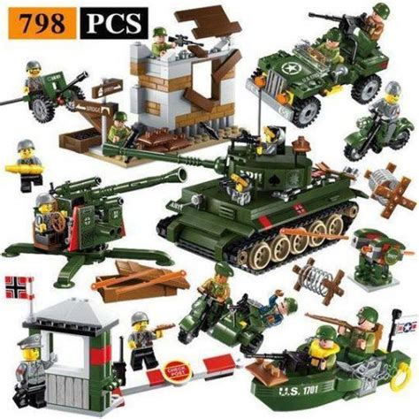 Lego World War 2 Playsets Brickarmytoys