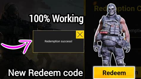 New Working Redeem Code Codm Cod Mobile Redeem Code Call Of