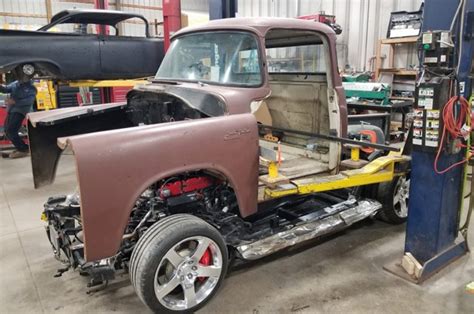 Ohio Company Is Building A 1956 Dodge Truck On A Viper Chassis