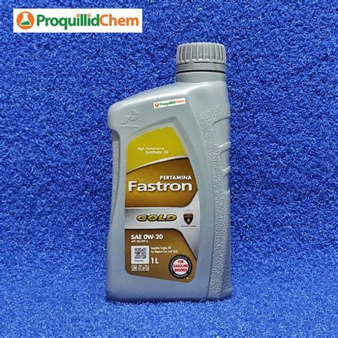 Jual Pertamina Fastron Gold Synthetic Oil Sae W Api Sngf L Oli