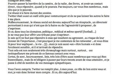 Twitter Michel Cymès Ferme Son Compte à Cause Des Internautes Haineux