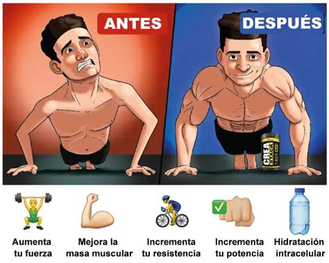 Creatina Crea Stack Suplemento Para Incrementar Fuerza