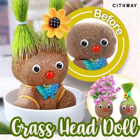 Cithway™ Grass Head Doll Imaginflora