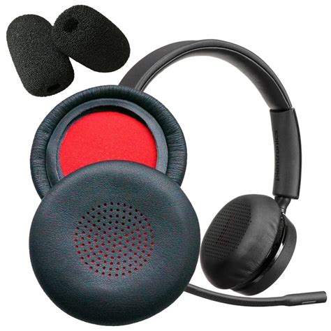 V Mota Voyager 4300 Uc Series Ear Pads Mic Compatible Plantronics Voyager4210 4220 4300 4310 M