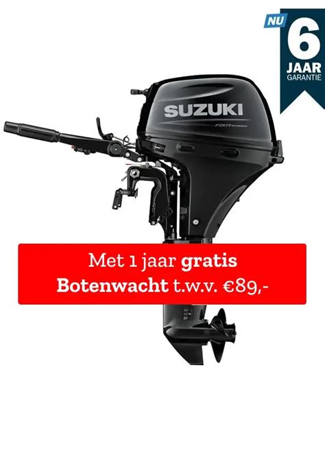 Suzuki Pk Buitenboordmotor Jaar Garantie Boottotaal