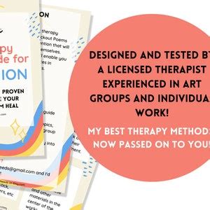 Art Therapy Exercise for Depression: Group Therapy (Download Now) - Etsy