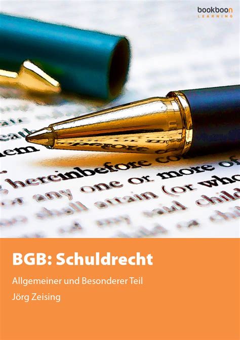 Bgb Schuldrecht Allgemeiner Und Besonderer Teil