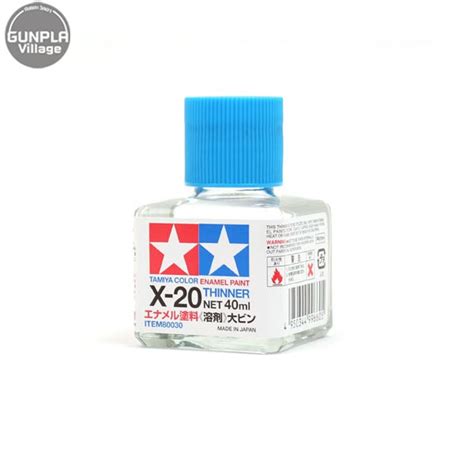 Tamiya 80030 Enamel X 20 Thinner 40ml 4950344996605 4950344067077 Tool