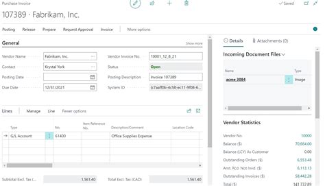 Ap Automation For Microsoft Dynamics 365 Business Central