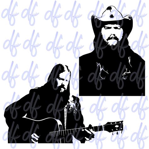 Chris Stapleton Svg Png Dxf Vector Clip Art Clipart Etsy