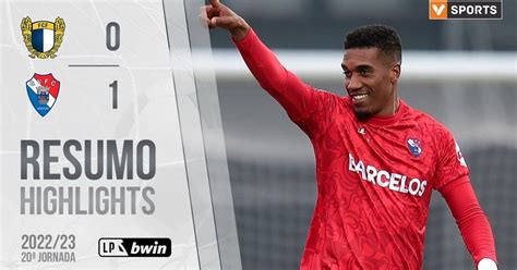 R Sultat Famalic O Gil Vicente La E Journ E De Liga Portugal