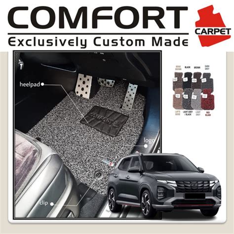 Promo Karpet Comfort Premium Khusus Hyundai Creta 2 Baris Bagasi