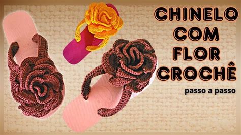 Chinelo De Crochê Passo A Passo