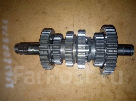 Вторичный вал кпп Yamaha DT200 3ET, б/у, в наличии. Цена: 1 500₽ в ...