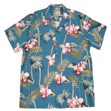 Mens Paradise Found Aloha Short Sleeve Hawaiian Camp Shirt Orchid