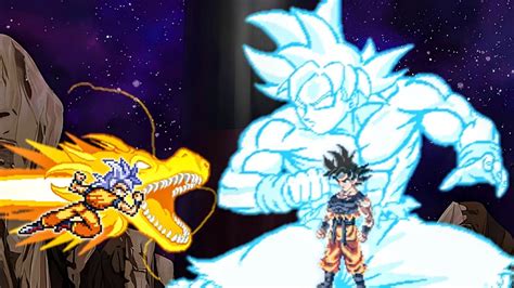 Goku Blizzard V3 OP All Form New VS Manga Goku OP In Mugen YouTube