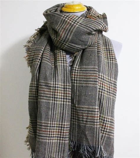 Plaid Blanket Scarf | Winter scarf fashion, Blanket scarf, Plaid ...