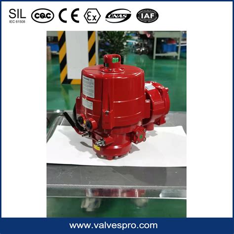 Electric Actuator With Handle On Off Type With Torque Protection Jyh