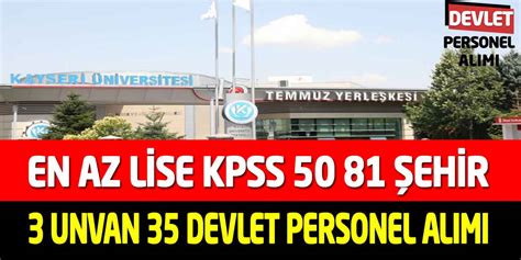 Devlet Memur Al M Haberleri Devlet Personel Al M