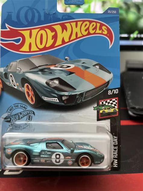 Hot Wheels Ford Gt Gulf Hw Race Day Eur Picclick Fr