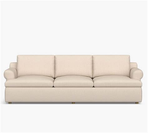 Newport Roll Arm Upholstered Sofa Pottery Barn