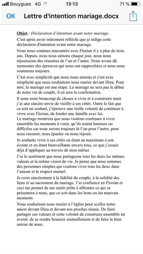 Lettre D Intention Eglise Exemple Conseils Pour Rediger Votre Lettre