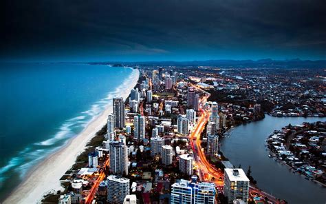 Download Gold Coast City In Queensland Australia Hd Wallpaper For 2880