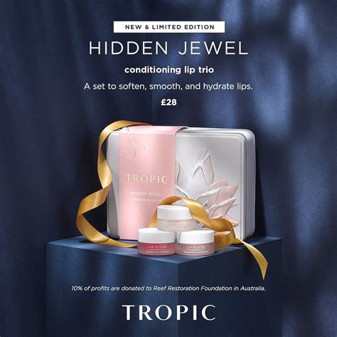 HIDDEN JEWEL Conditioning Lip Trio - Plumping, Softening, Hydrating