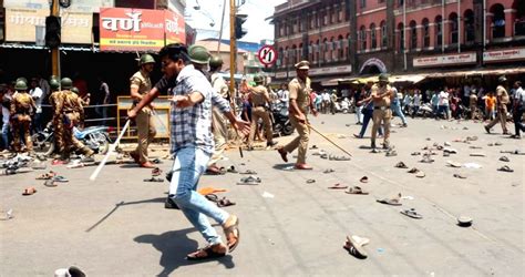 A Day After Violence Kolhapur Calm But Edgy 36 Booked