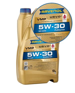 Ravenol Vmp Sae W Motor L W Vollsynthetisch